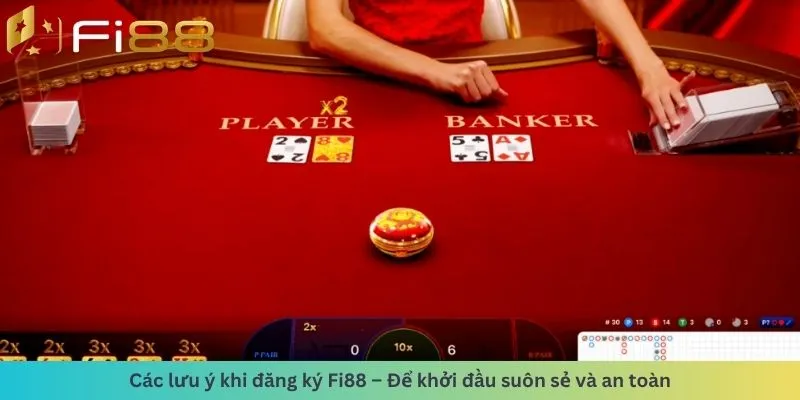Các lưu ý khi đăng ký