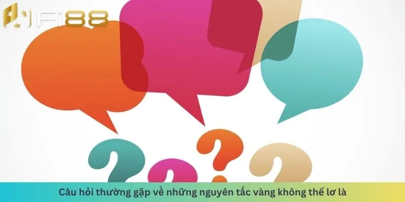 Những nguyên tắc vàng