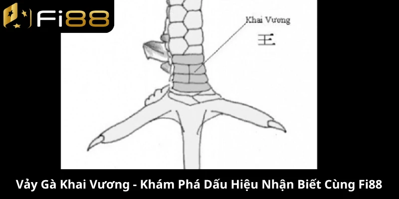 vảy gà khai vương